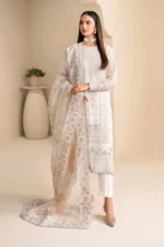 Unstitched Luxury Chiffon | Sequence Embroidered Suit