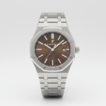 Audemars Piguet Men’s Stainless Steel Watch – Automatic Brown Dial