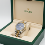 Rolex Datejust in a two-tone Blue Rolesor Men's Watch - Image 4